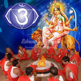 Third eye chakra balancing ritual