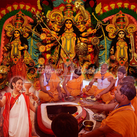Durga puja booking