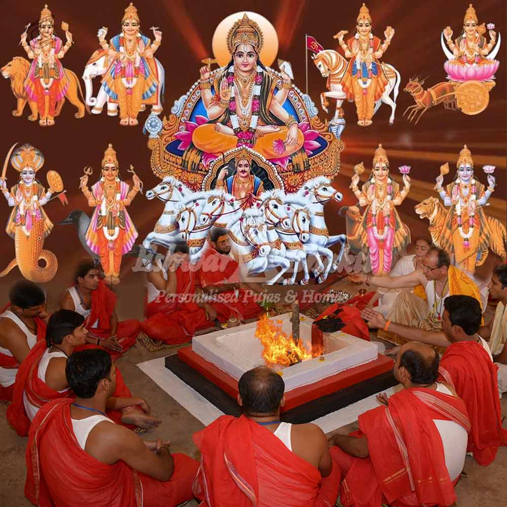 Nine planets Puja Yagya