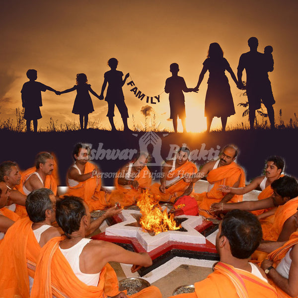 Pooja ritual for Family harmony